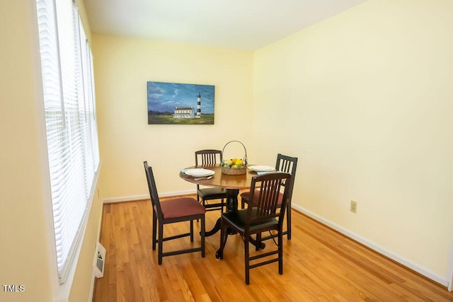 505 E Graham St, Mebane, NC 27302 - dining room with wood finished floors and baseboards