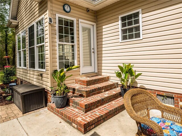 49 Alyssa Ct, Lumberton, NC 28360 - entrance to property with a patio area