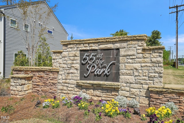 1412 Smoky Mountains St, Durham, NC 27713 - view of community sign