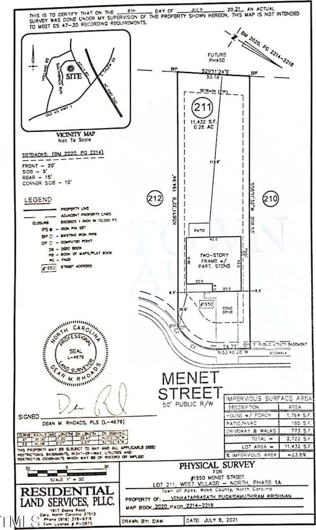 map location