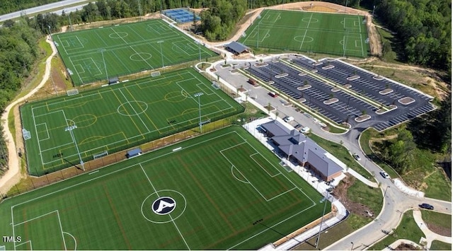 aerial view