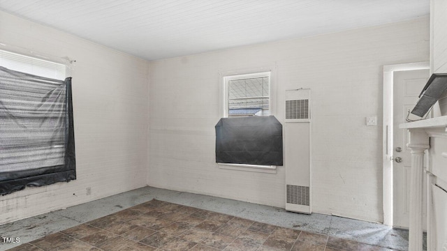 905 David St, Henderson, NC 27536 - unfurnished room with a heating unit