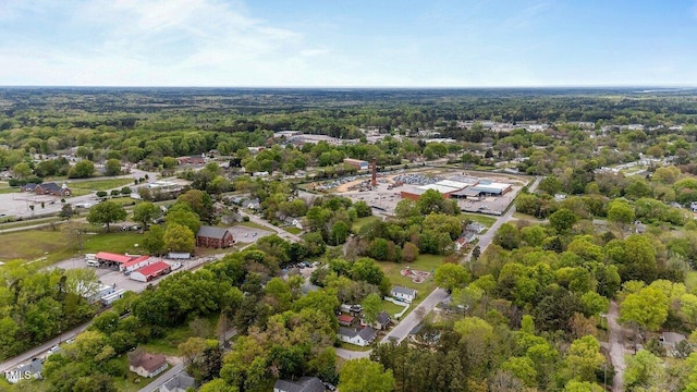 905 David St, Henderson, NC 27536 - birds eye view of property with a forest view