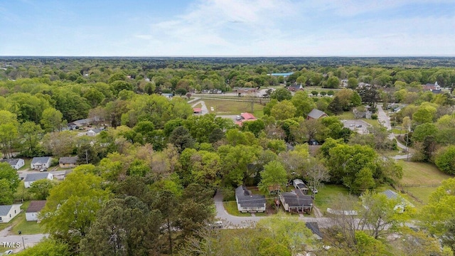 905 David St, Henderson, NC 27536 - drone / aerial view featuring a view of trees