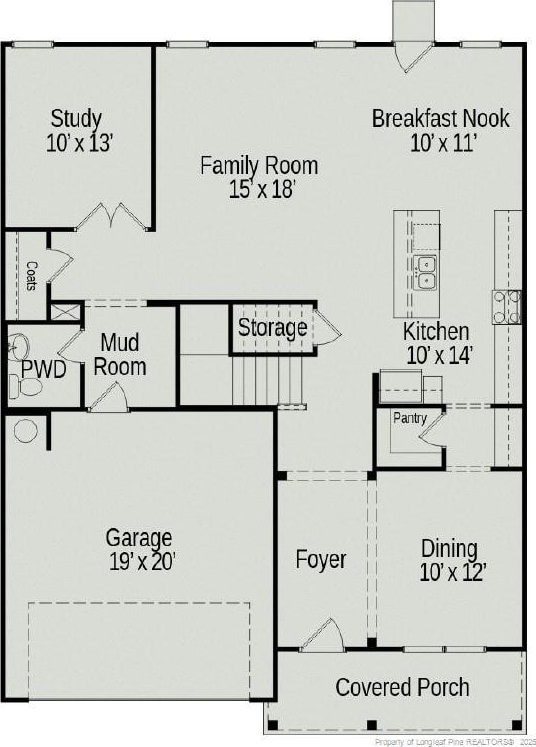 1616 Elk Run Dr, Fayetteville, NC 28312 - floor plan