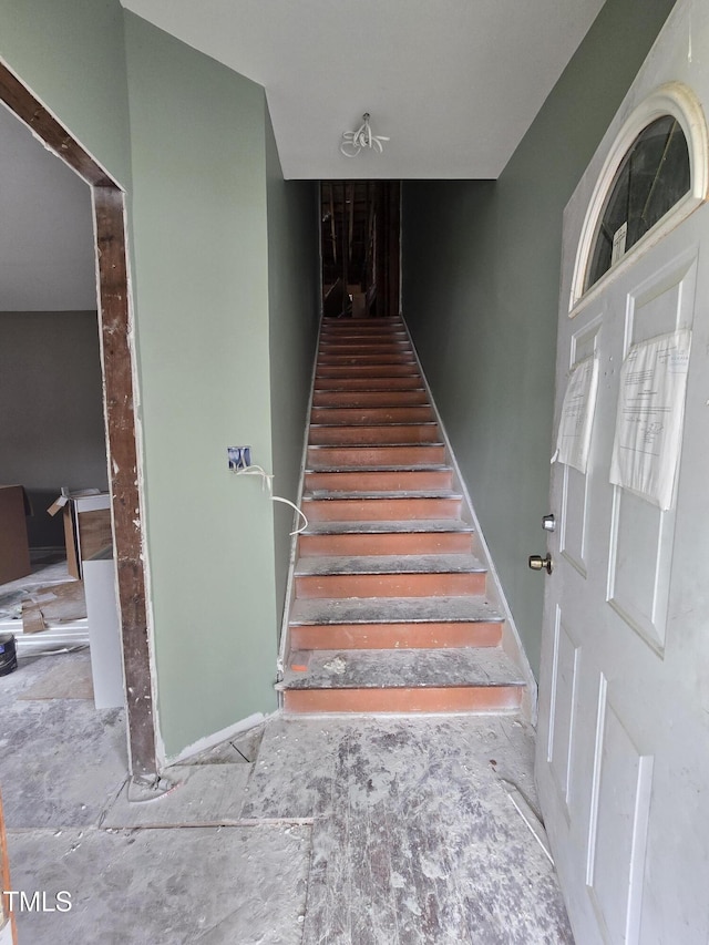 827 Sunset Ave, Rocky Mount, NC 27804 - view of staircase