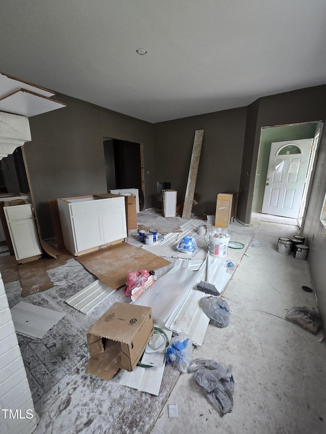 827 Sunset Ave, Rocky Mount, NC 27804 - view of unfurnished living room
