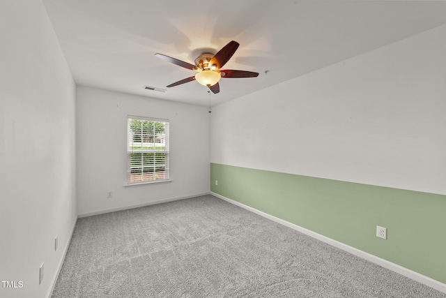 1120 Renewal Pl Unit 111, Raleigh, NC 27603 - carpeted empty room featuring a ceiling fan and baseboards