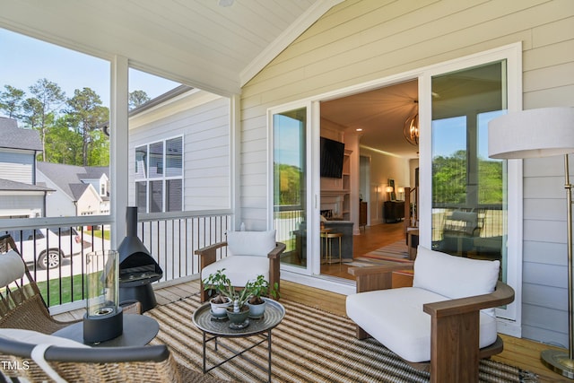 143 Sallyport Ct, Raleigh, NC 27603 - sunroom / solarium with plenty of natural light