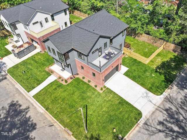 337 Merrywood Dr, Raleigh, NC 27610 - drone / aerial view