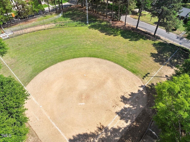 337 Merrywood Dr, Raleigh, NC 27610 - view of yard with fence