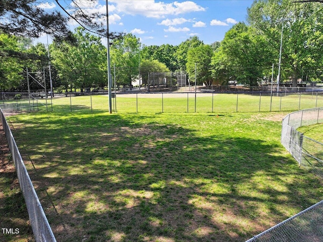337 Merrywood Dr, Raleigh, NC 27610 - view of yard with fence