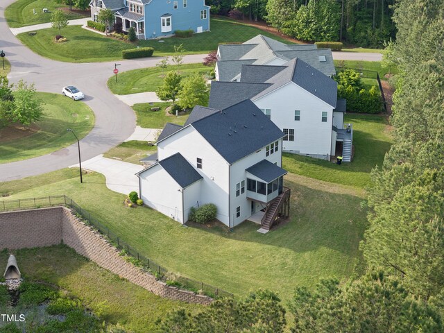 aerial view