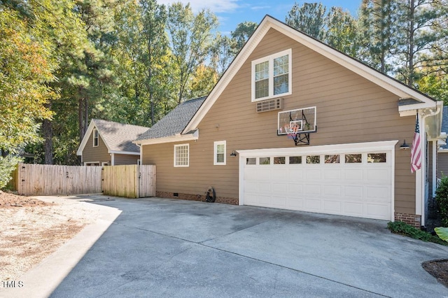 100 Bradborne Cir, Clayton, NC 27520 - view of side of property featuring a gate, fence, and driveway