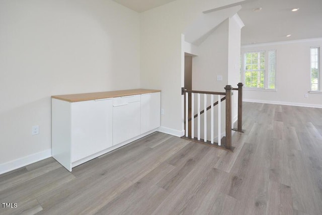 1020 Kentlands Dr, Durham, NC 27713 - unfurnished room featuring light wood finished floors and baseboards