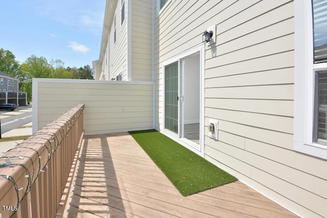 1020 Kentlands Dr, Durham, NC 27713 - view of deck
