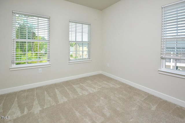 1020 Kentlands Dr, Durham, NC 27713 - spare room featuring carpet floors and baseboards