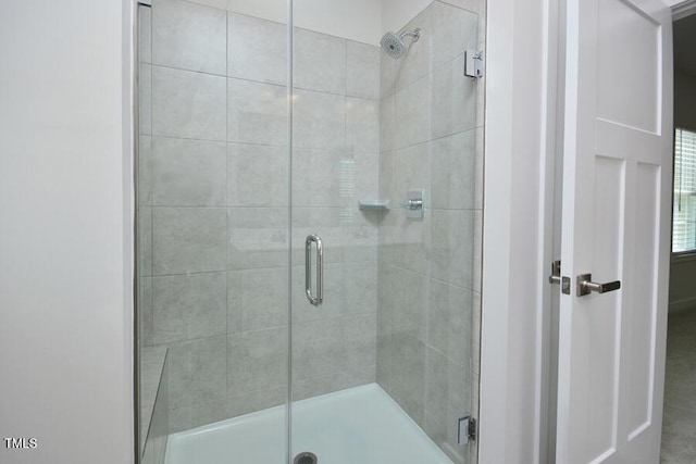 1020 Kentlands Dr, Durham, NC 27713 - full bath featuring a stall shower