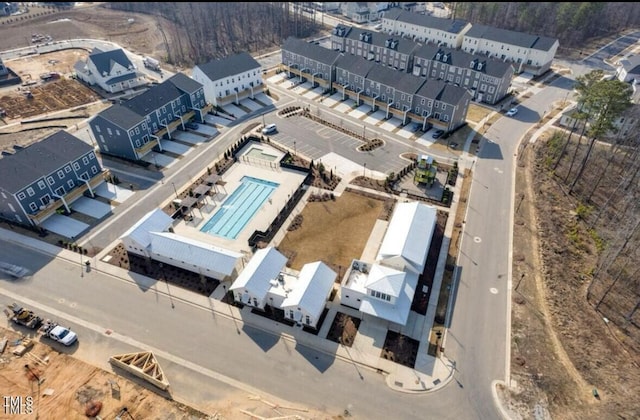 1020 Kentlands Dr, Durham, NC 27713 - aerial view
