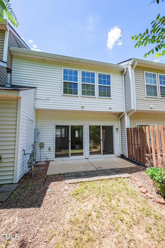 5209 Echo Ridge Rd, Raleigh, NC 27612 - rear view of property featuring a patio