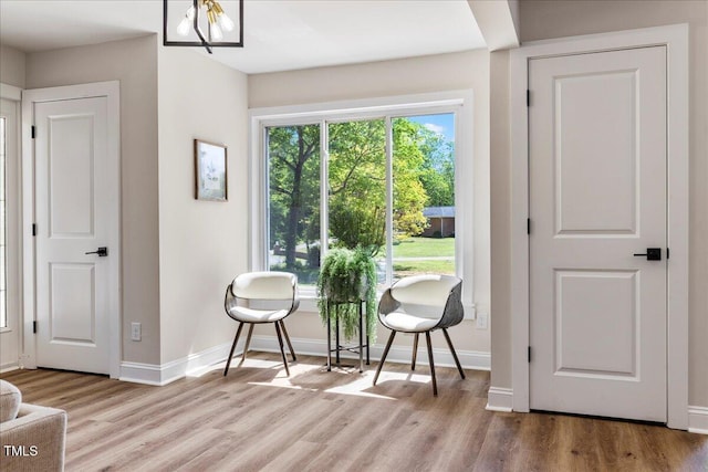 106 Circle Dr, Mebane, NC 27302 - interior space featuring baseboards and wood finished floors
