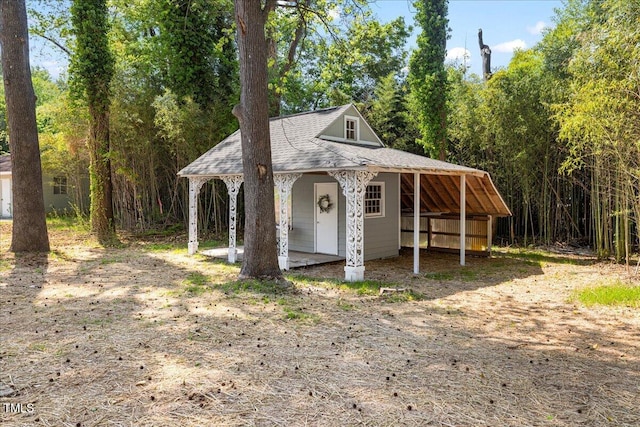 106 Circle Dr, Mebane, NC 27302 - view of outbuilding with an outdoor structure