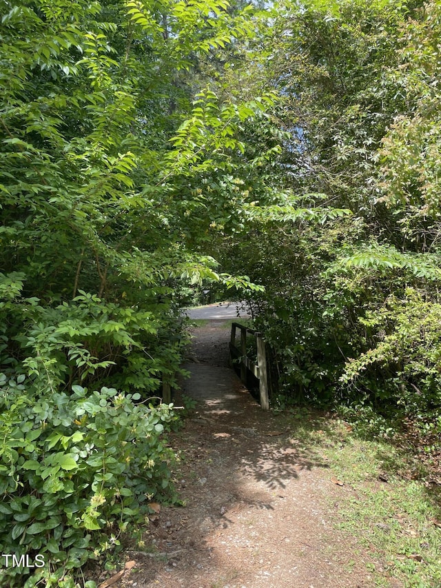 view of road