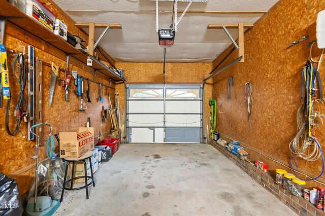 3309 Teal Dr SW, Wilson, NC 27893 - garage with a garage door opener