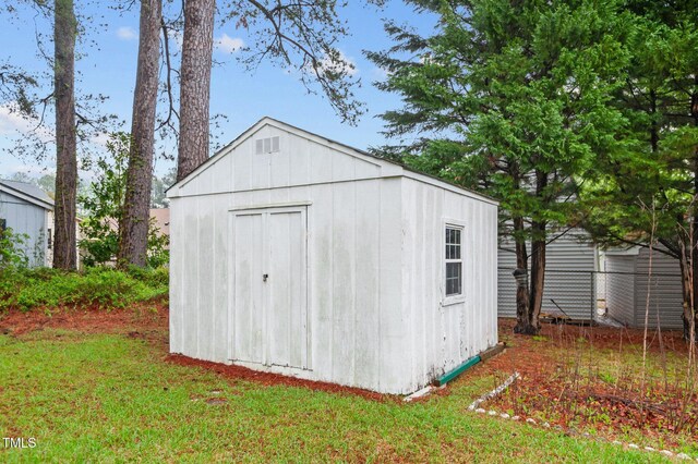 3309 Teal Dr SW, Wilson, NC 27893 - view of shed with fence