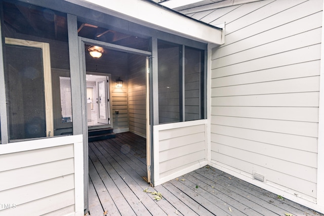 6409 Lakeland Dr, Raleigh, NC 27612 - view of wooden deck