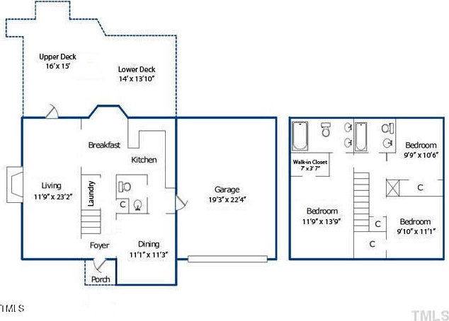 109 Elmview Dr, Cary, NC 27519 - room layout