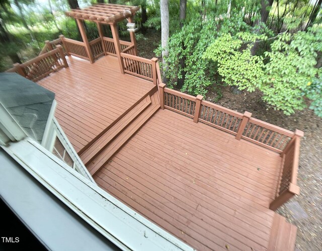 109 Elmview Dr, Cary, NC 27519 - view of wooden deck