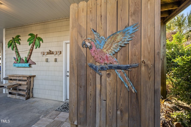 view of exterior entry