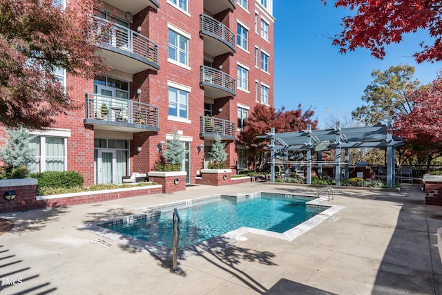 view of community pool