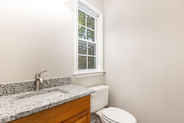411B Aversboro Rd, Garner, NC 27529 - bathroom featuring toilet and vanity