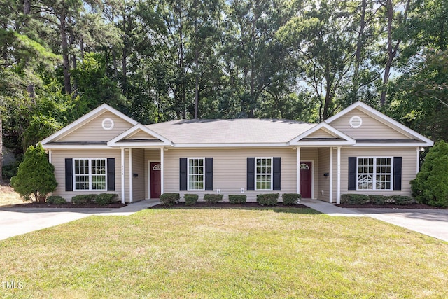 411B Aversboro Rd, Garner, NC 27529 - ranch-style home featuring a front lawn