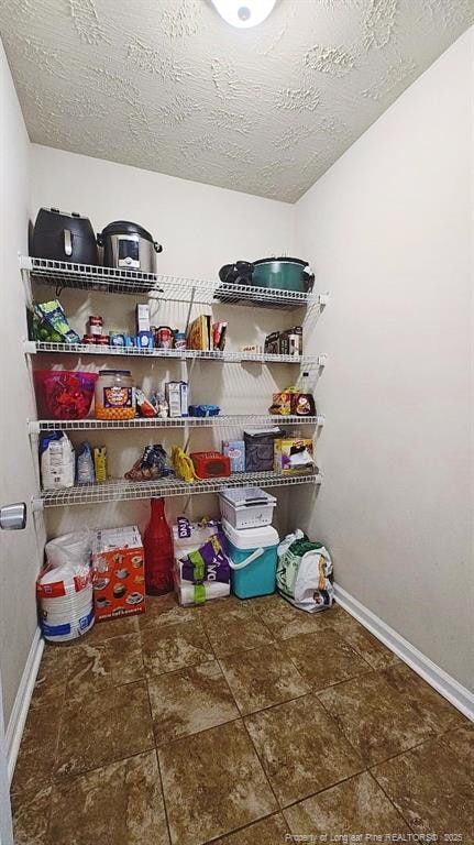 view of storage room
