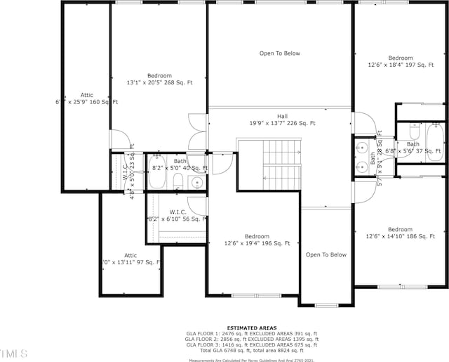 7312 Hasentree Way, Wake Forest, NC 27587 - room layout