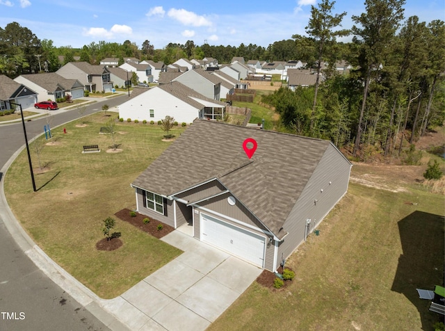 2040 Alderman Way, Creedmoor, NC 27522 - aerial perspective of suburban area