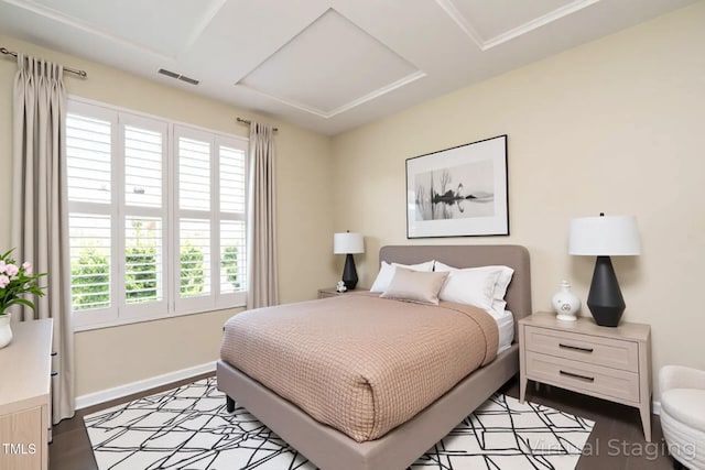 7229 Terregles Dr, Raleigh, NC 27617 - bedroom featuring light wood-type flooring, visible vents, and baseboards