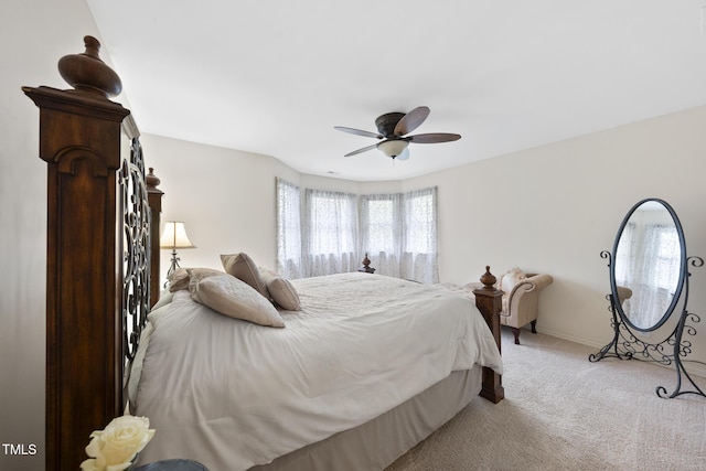 6212 Trevor Ct, Raleigh, NC 27613 - bedroom featuring carpet flooring and ceiling fan