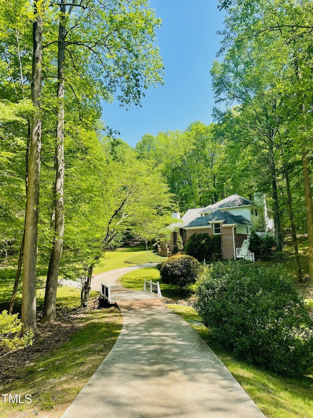 6212 Trevor Ct, Raleigh, NC 27613 - view of property's community featuring concrete driveway