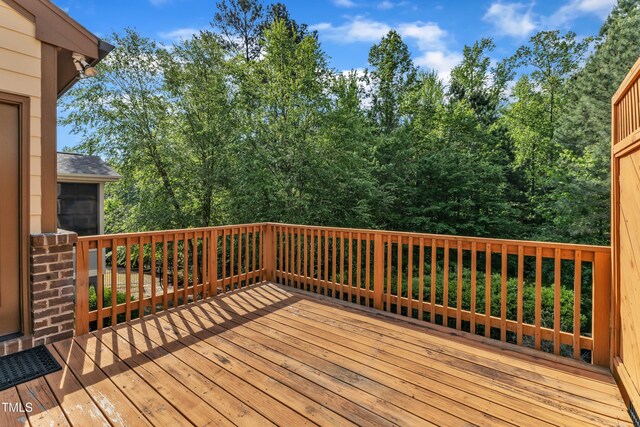 644 Angelica Cir, Cary, NC 27518 - view of deck