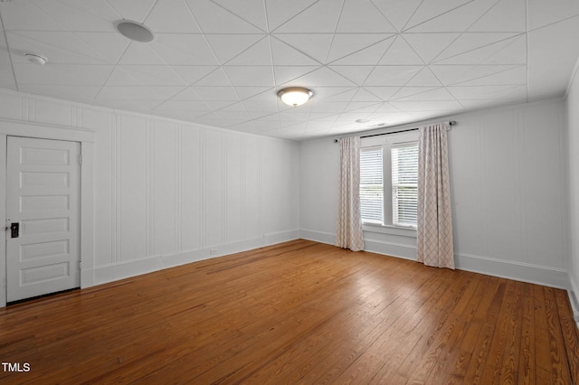 109 N Hassel St, Hillsborough, NC 27278 - empty room featuring hardwood / wood-style flooring and a smoke detector