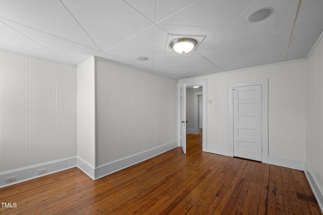109 N Hassel St, Hillsborough, NC 27278 - empty room with hardwood / wood-style flooring