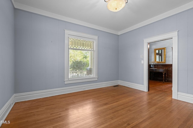 109 N Hassel St, Hillsborough, NC 27278 - unfurnished room featuring wood finished floors and baseboards