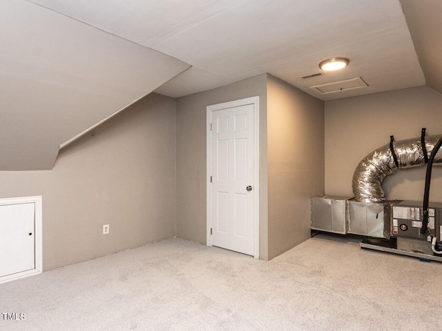 312 Heidinger Dr, Cary, NC 27511 - additional living space featuring carpet and visible vents