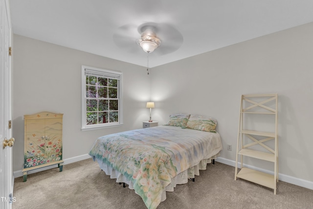 1311 Theodore Ln, Durham, NC 27703 - bedroom featuring carpet flooring, baseboards, and ceiling fan