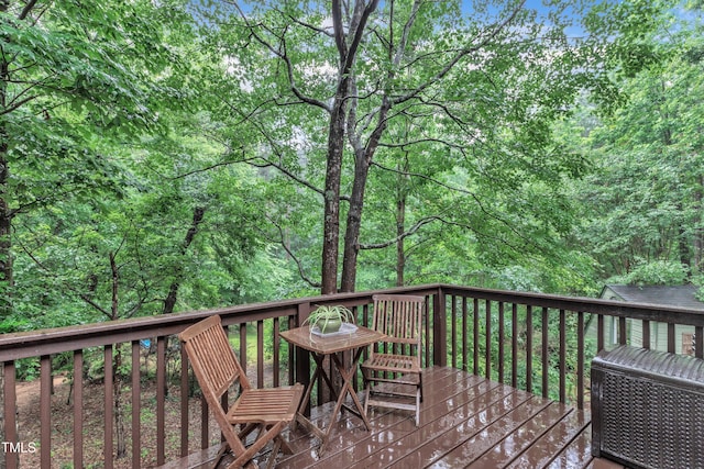 1311 Theodore Ln, Durham, NC 27703 - view of deck