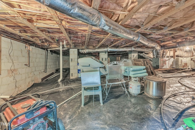 1311 Theodore Ln, Durham, NC 27703 - view of unfinished basement